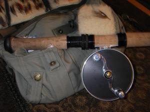 My new Spey Company reel provides a solid, workman-like click to outbound fish.  The clicking reel on two lost adult steelhead provided a bit of soothing solace to a day marred with frustration.